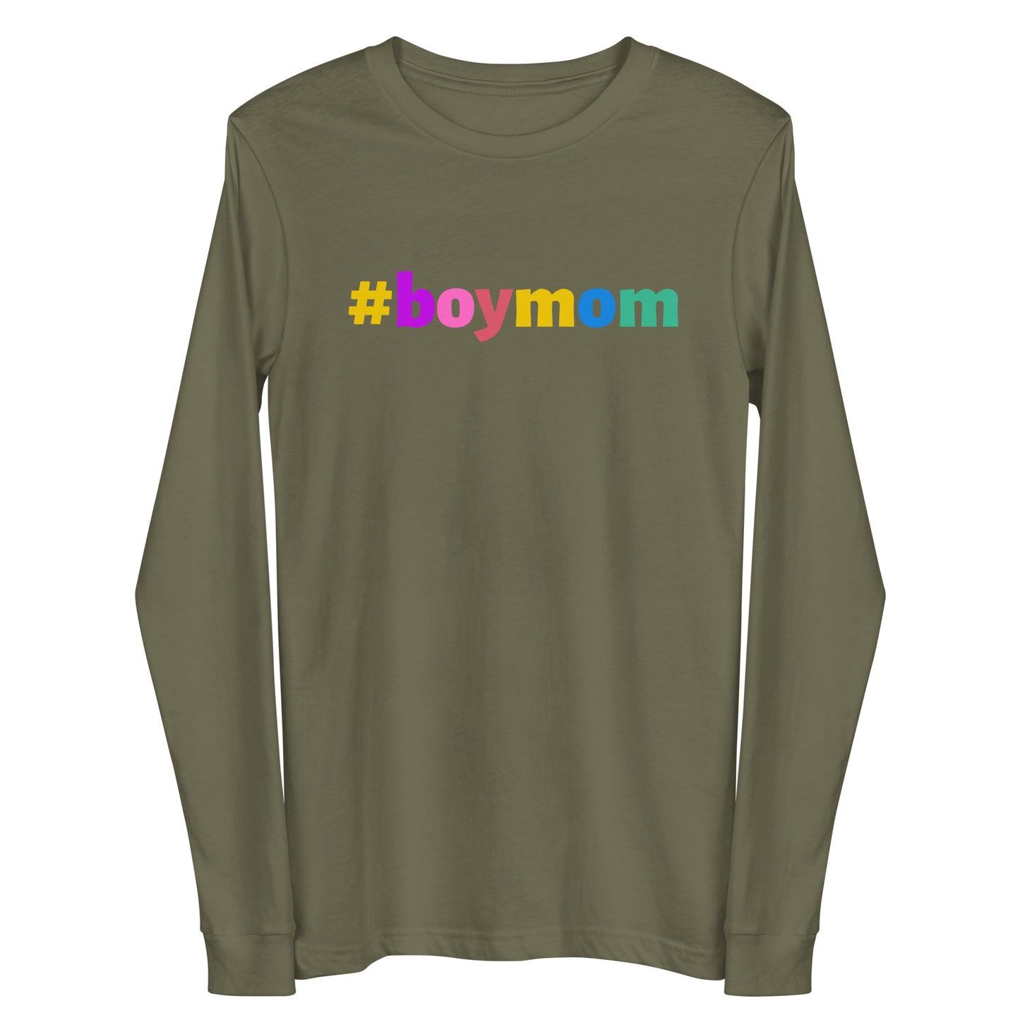 #boymom multi-color long sleeve