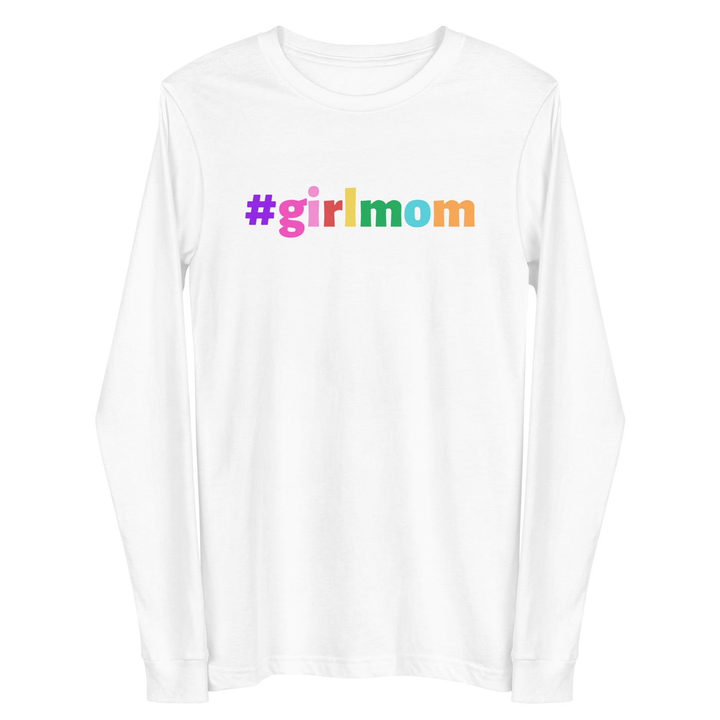 #girlmom multi-color long sleeve